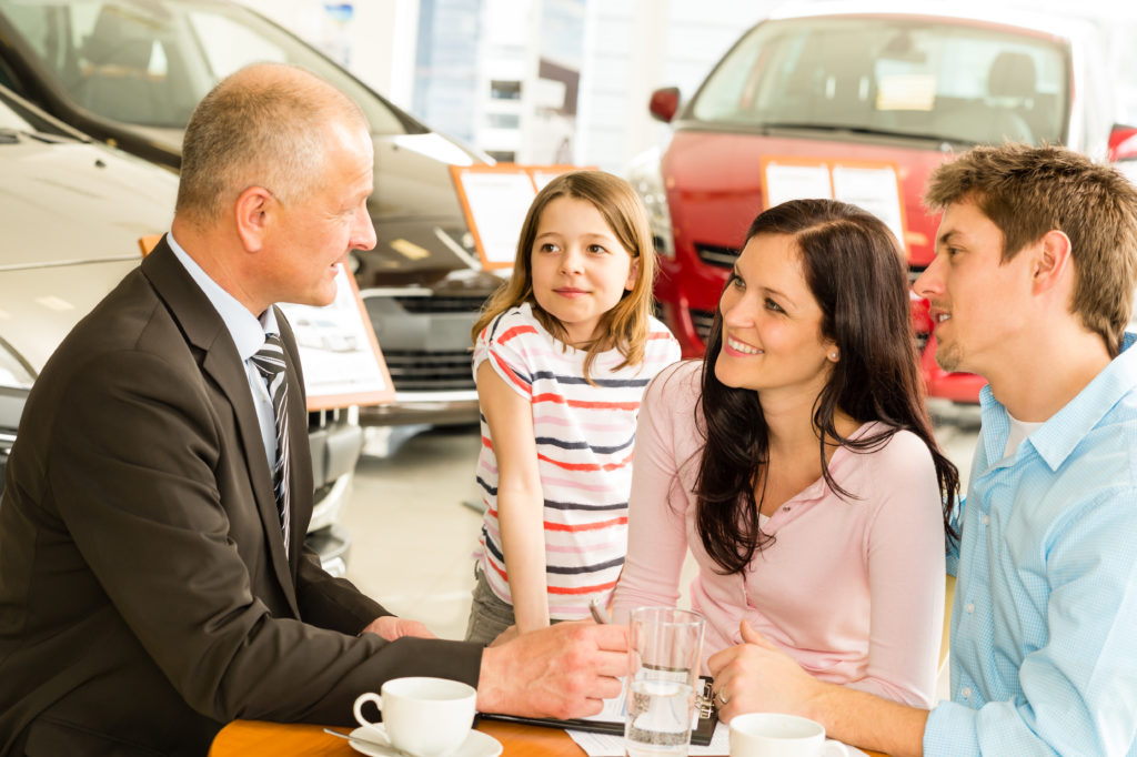 buying a used car from a small dealership